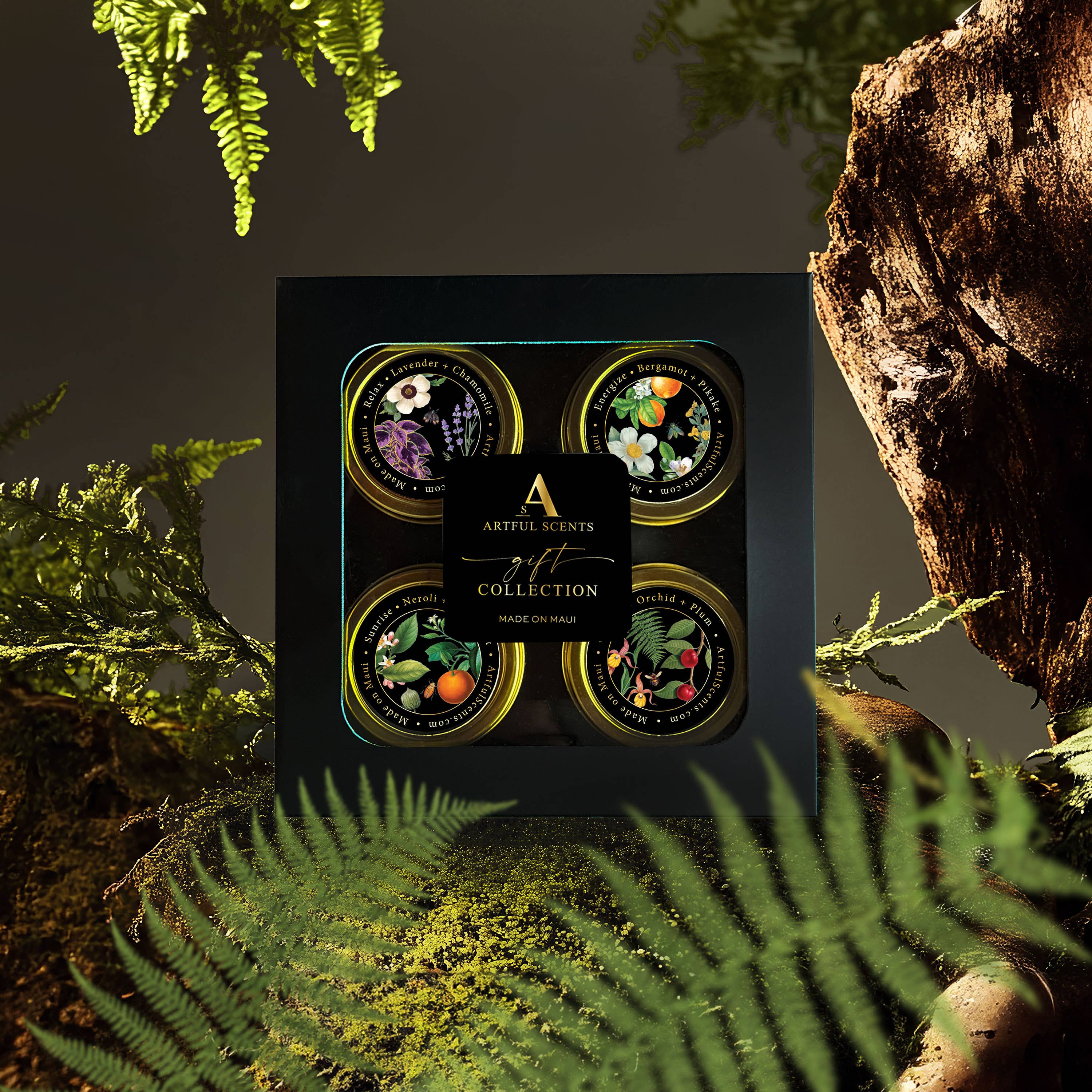 Mini Tin Gift Collection: LUX NOIRE COLLECTION