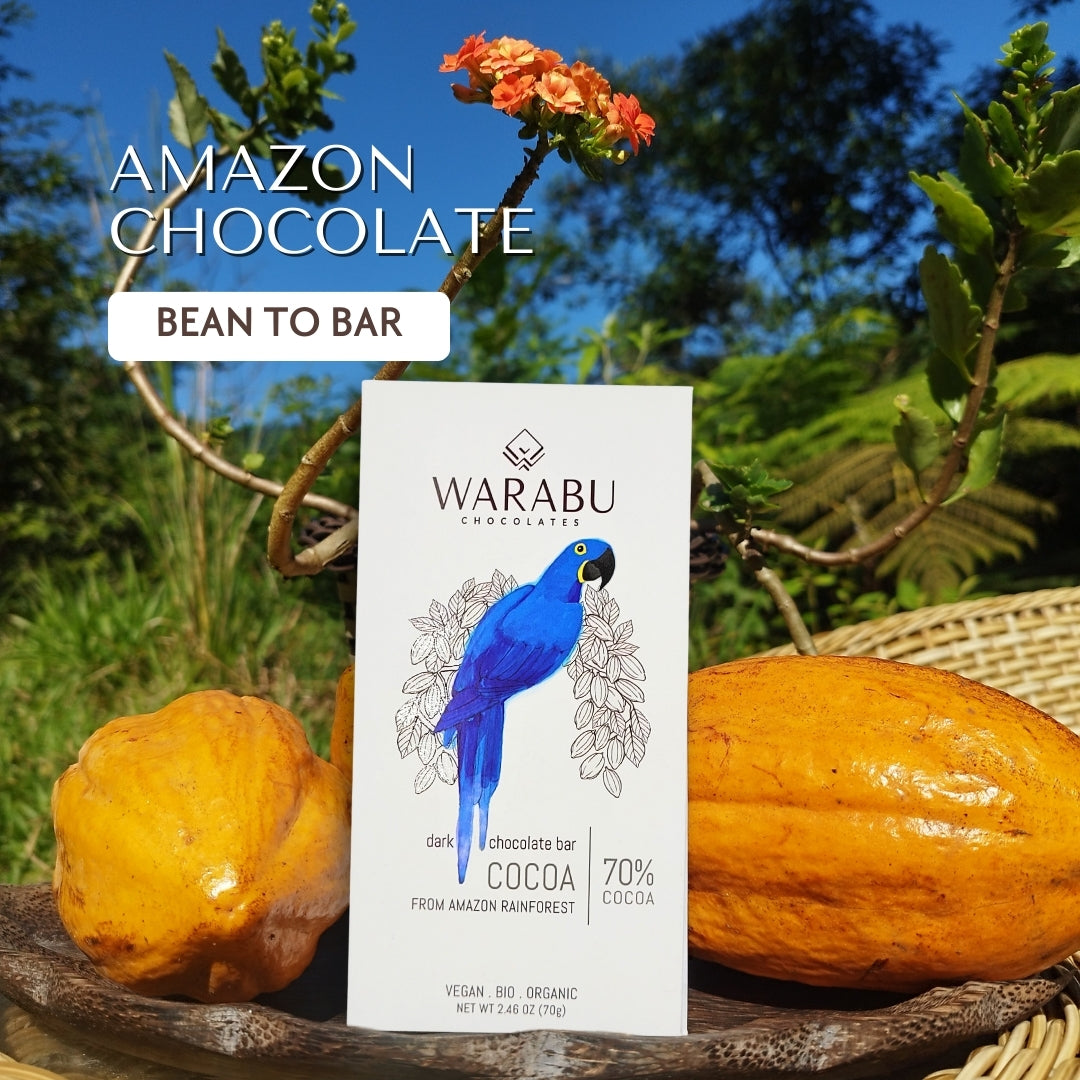 Organic Dark Chocolate 70% Cocoa From Uruará Community, Pará
