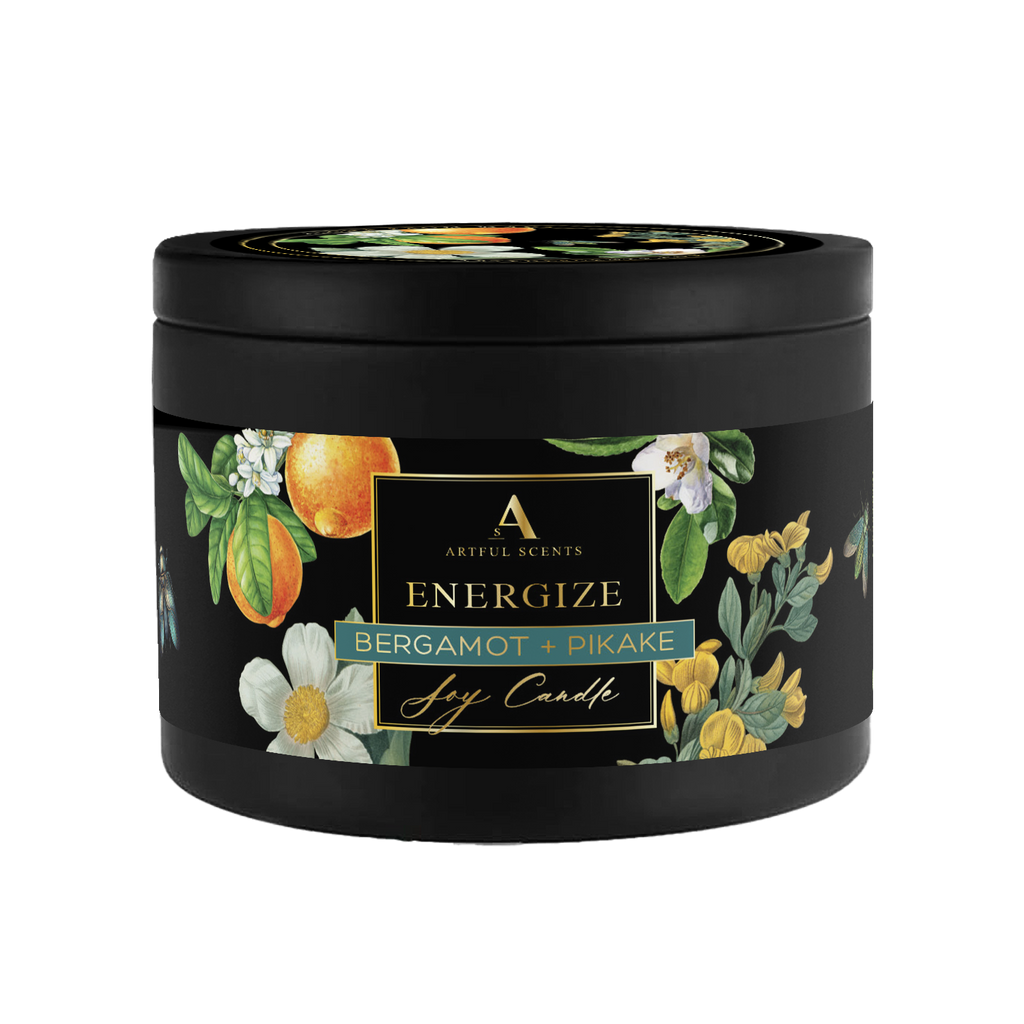 Energize Candle - Bergamot + Jasmine