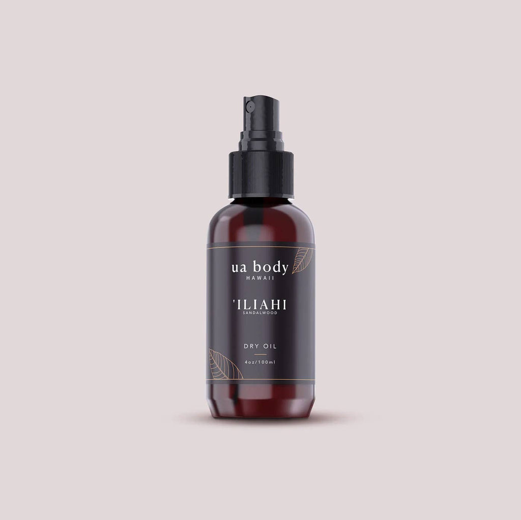 Iliahi Sandalwood Dry Oil: 3.4 oz