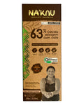 63% Organic cacao with Apuí Coffee