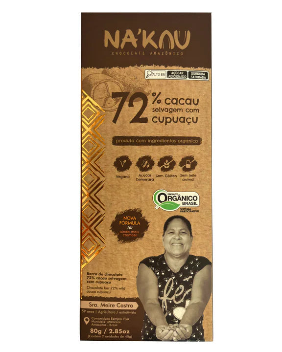 72% Organic Cacao with Cupuaçu
