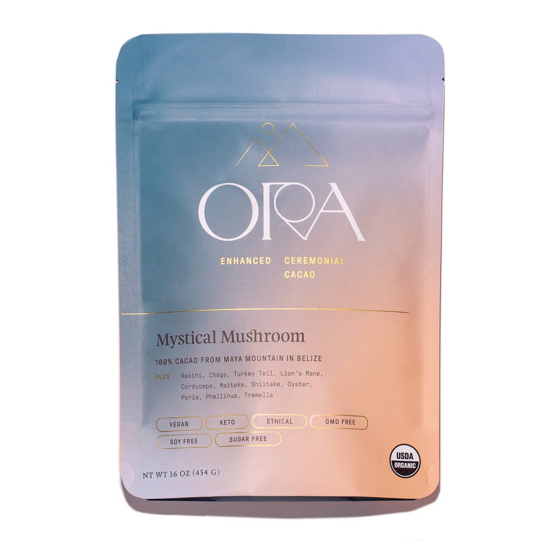 Mystical Mushroom Cacao - Organic Ceremonial Chocolate: 1/2 lb