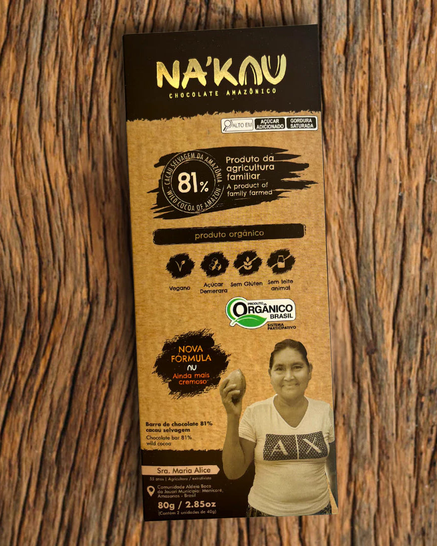 81% Organic Cacao