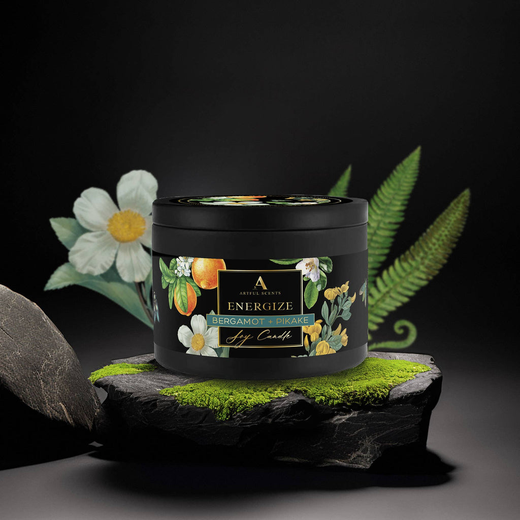 Energize Candle - Bergamot + Jasmine