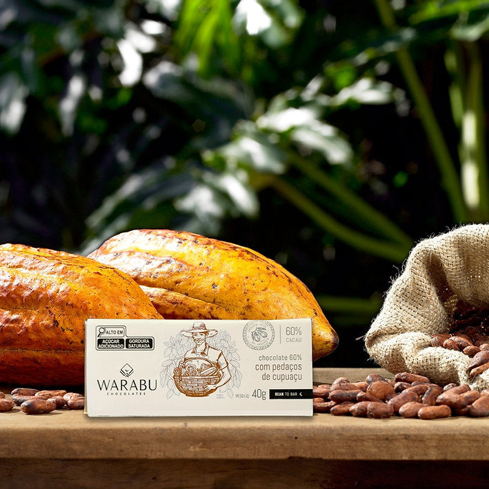 60% Cocoa Chocolate with Cupuaçu Pieces