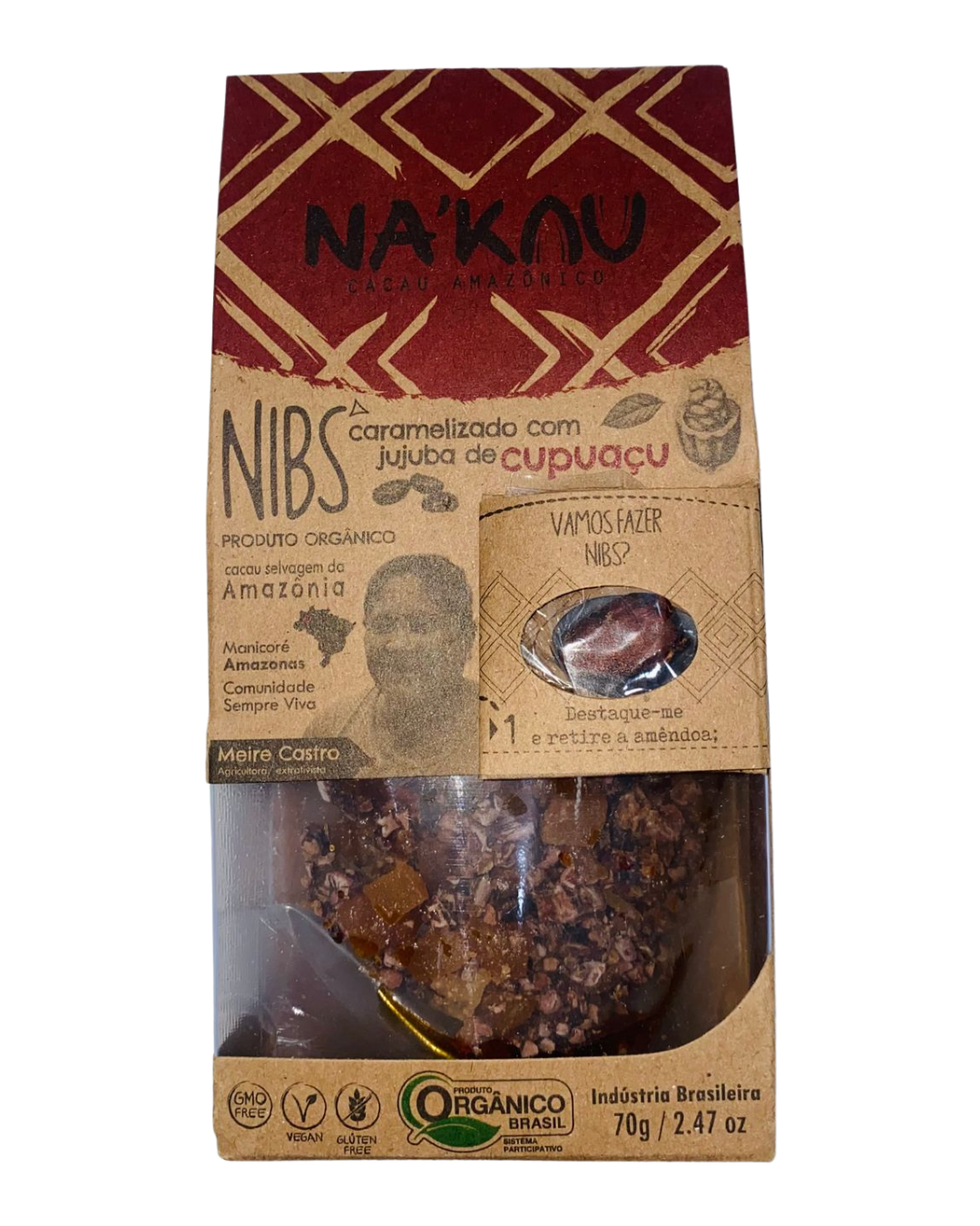 Cacao Nibs with Cupuaçu
