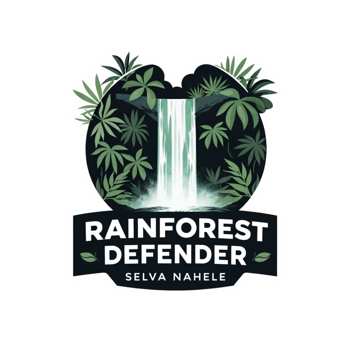 Rainforest Defender Mission Sticker