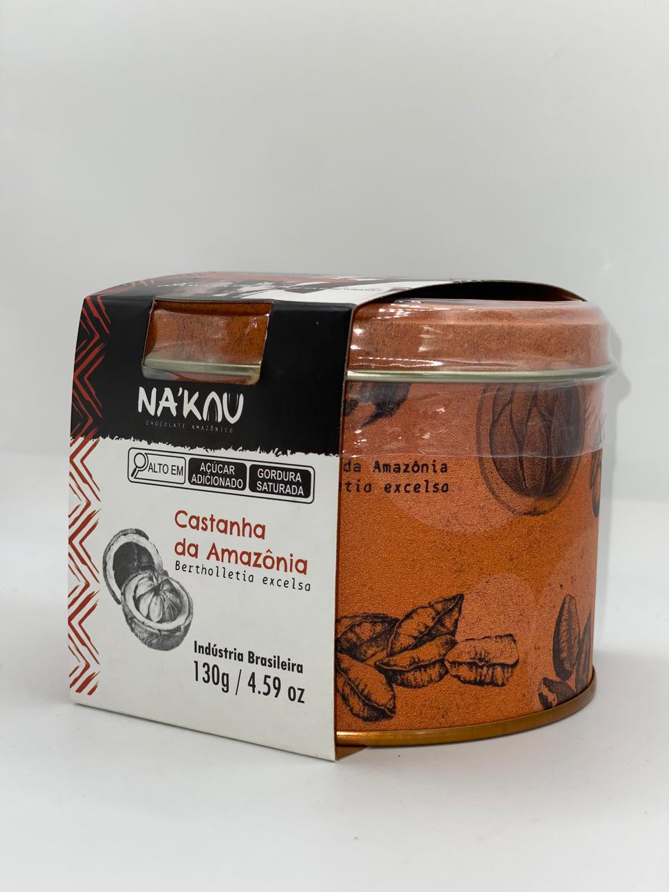Crunchy Caramelized Brazil Nut Coated with 54% Chocolate