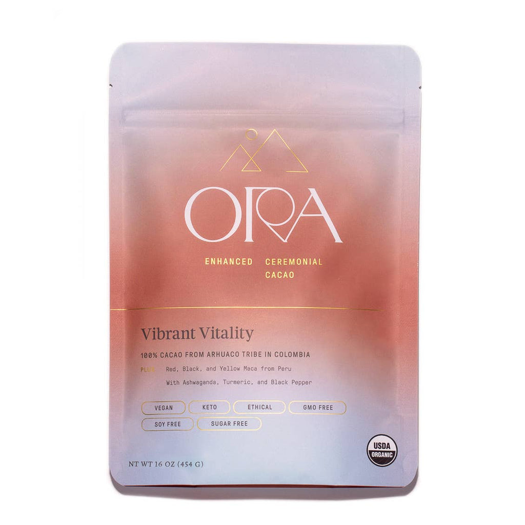 Vibrant Vitality Cacao - Organic Ceremonial Chocolate: 1/2 lb