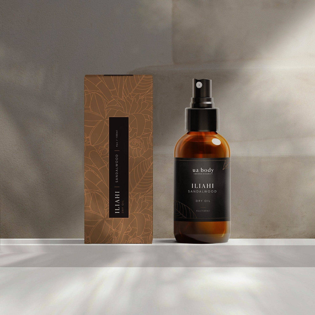 Iliahi Sandalwood Dry Oil: 3.4 oz