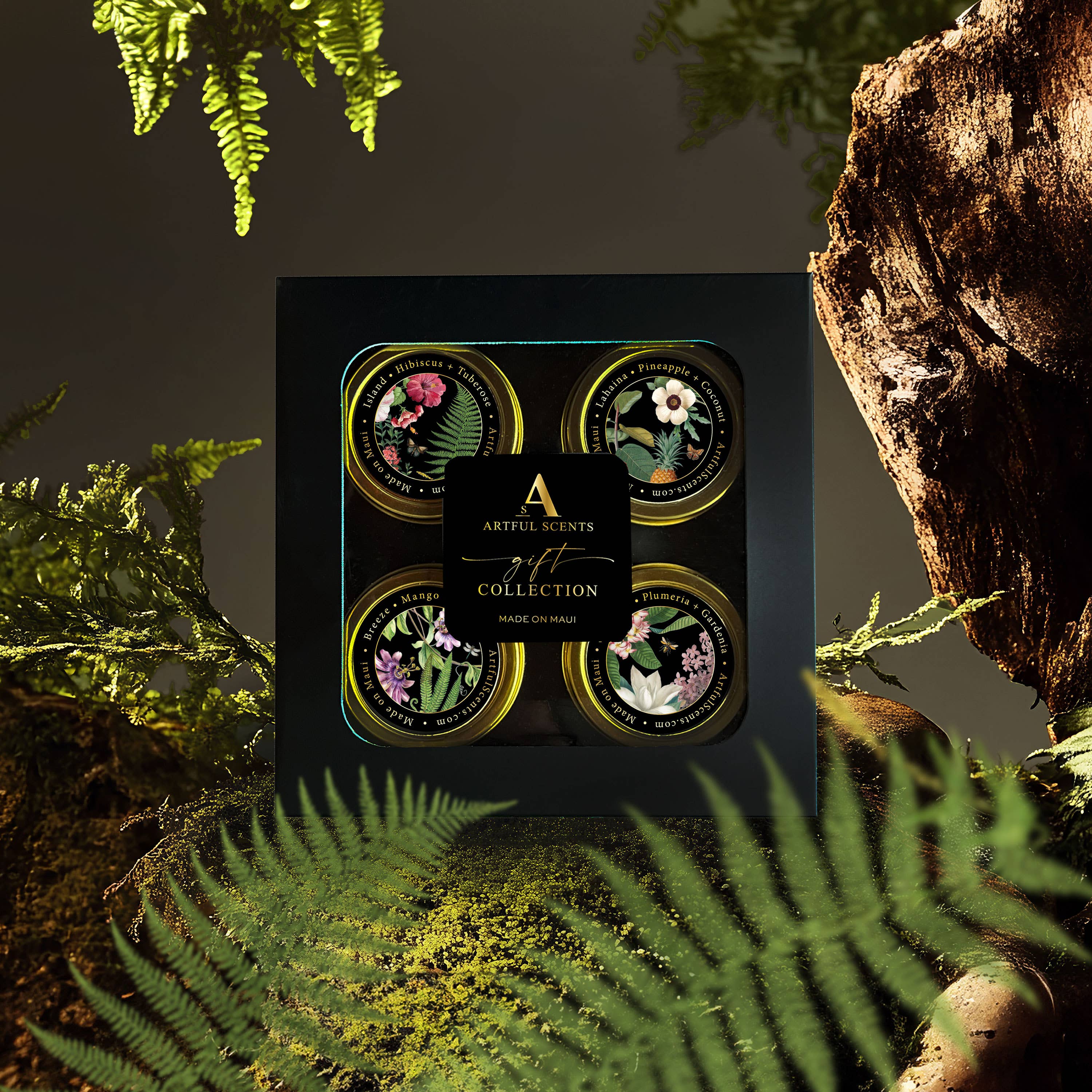 Mini Tin Gift Collection: LUX NOIRE COLLECTION