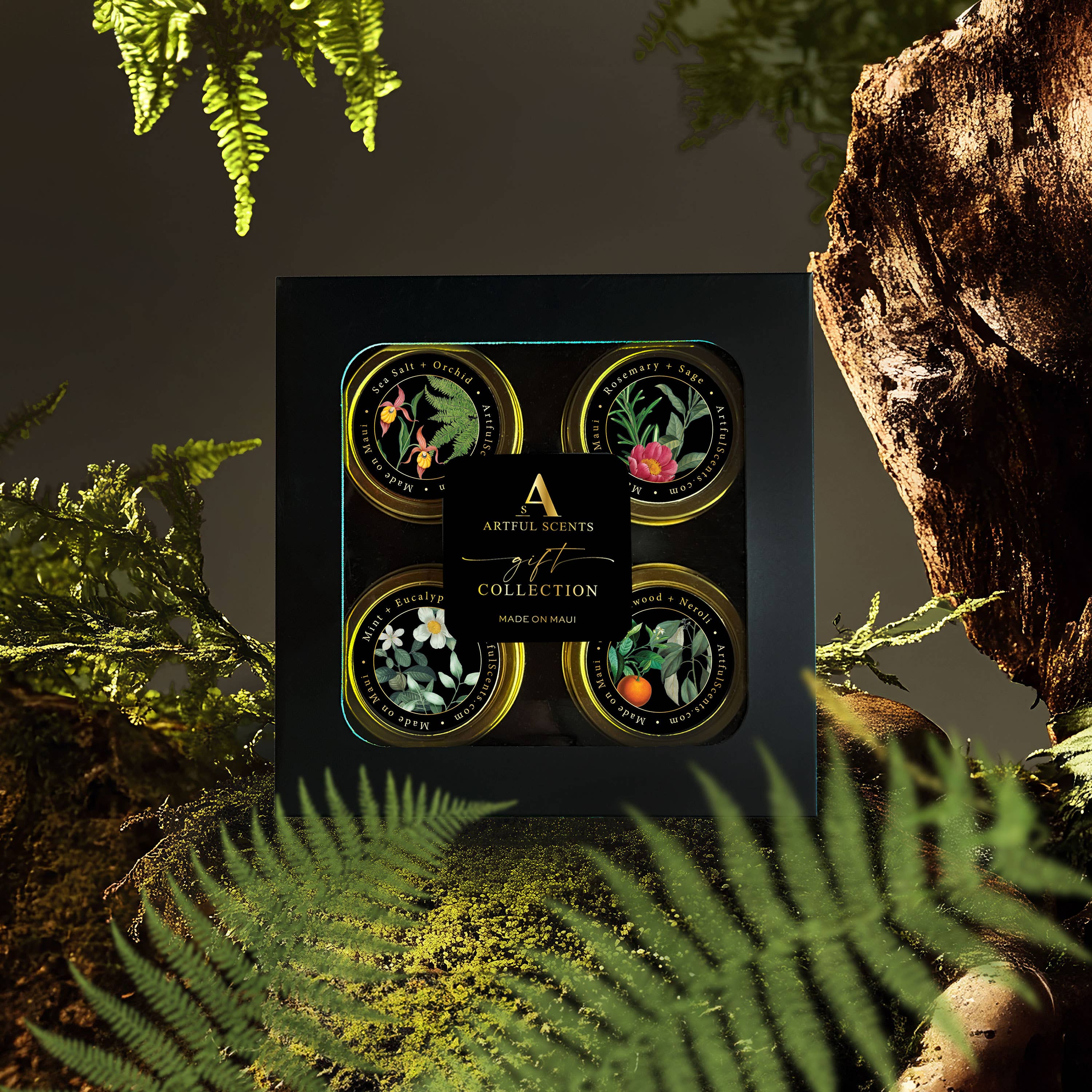 Mini Tin Gift Collection: LUX NOIRE COLLECTION